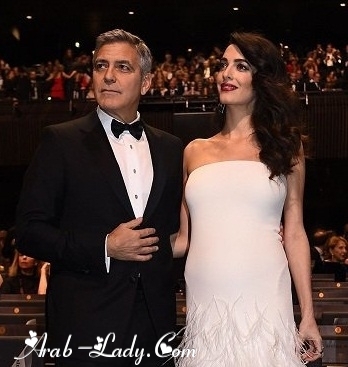 جورج وأمل في انسجام تام خلال حفل جوائز César Awards جورج وأمل في انسجام تام خلال حفل جوائز César Awards