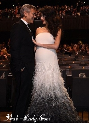 جورج وأمل في انسجام تام خلال حفل جوائز César Awards جورج وأمل في انسجام تام خلال حفل جوائز César Awards