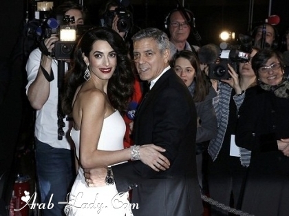 جورج وأمل في انسجام تام خلال حفل جوائز César Awards جورج وأمل في انسجام تام خلال حفل جوائز César Awards