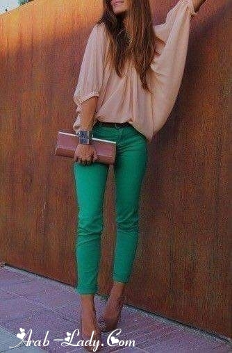 لمحبي اللون الأخضر.. إليك أجمل ما يمكن ارتدائه