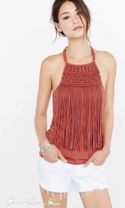 ارتدي الـ fringe top لإطلالة صيفية مليئة بالحيوية