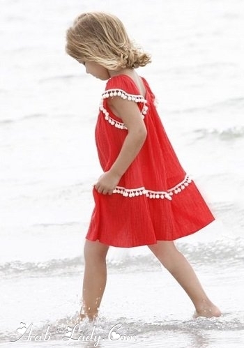 بالصور| ملابس مناسبة لطفلتك علي الشاطئ