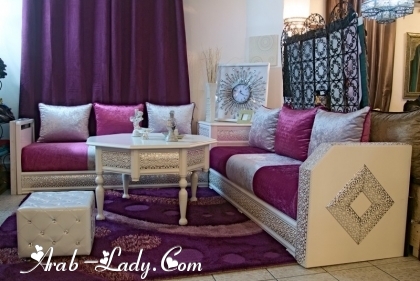 اللون الزهري أناقة تدخل على جمالية الصالون المغرب