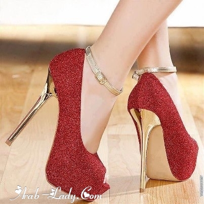 تشكيلة راقية من أحذية السهرة باللون الأحمر لموسم الصيف