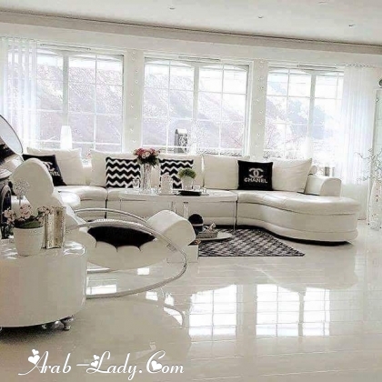 جمالية اللون الأبيض في الديكور تزيد من أناقة منزلك