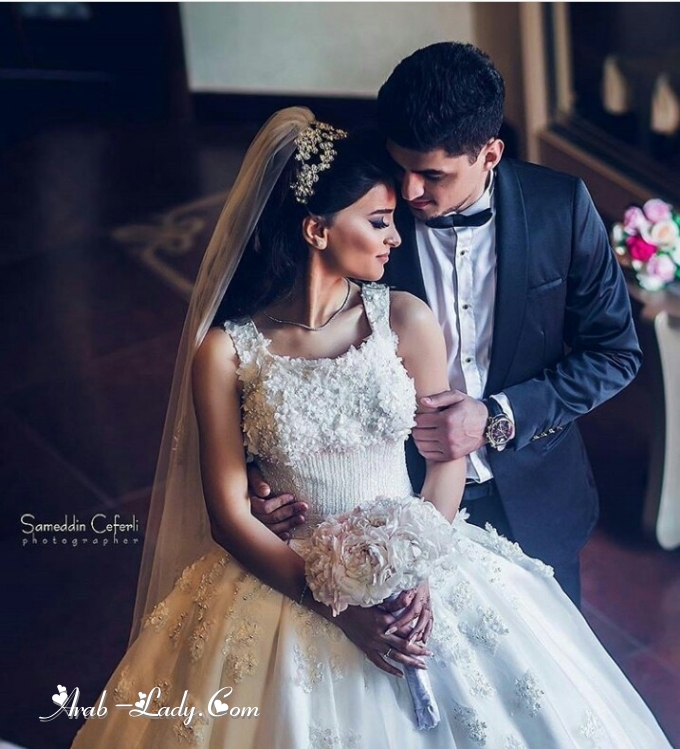 بالفيديو| أفخم وأرقي فساتين زفاف لعروس 2018