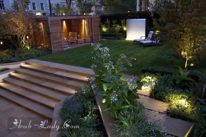 شاهدي التصاميم الحديثة لأحدث الحدائق المنزلية المميزة