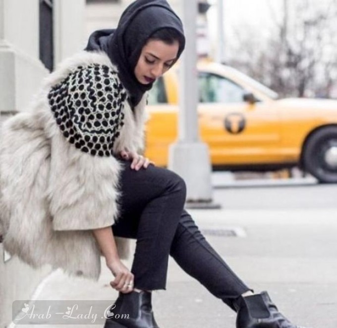جمالية الفرو تميزك حتى مع الحجاب بهذه القطع الجديدة لموسم 2018