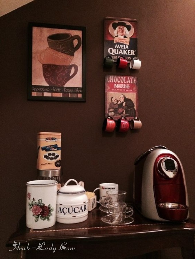 لعشاق القهوة : أفكار لصنع ركن قهوة مميز في منزلك