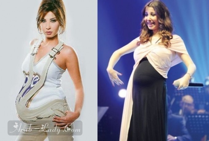من بين 20 فنانة عربية من هي الأجمل في الحمل .!