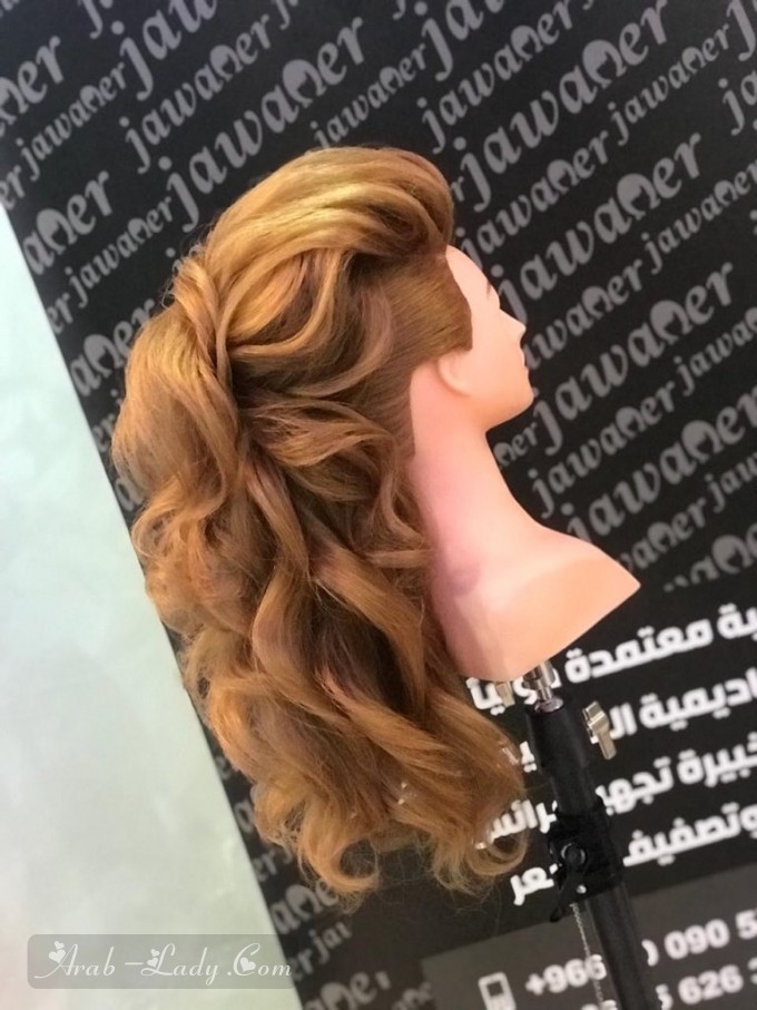 بالفيديو والصور .. تشكيلة جديدة من تسريحات الشعر للمبدعة جواهر مبارك