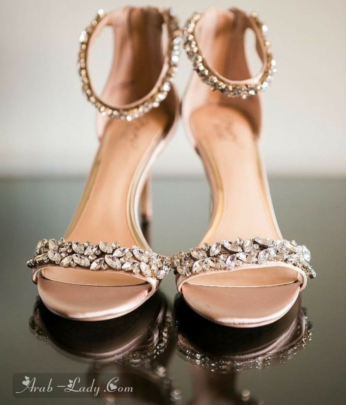 أجمل تشكيلة من احذية العروس لهذا الموسم