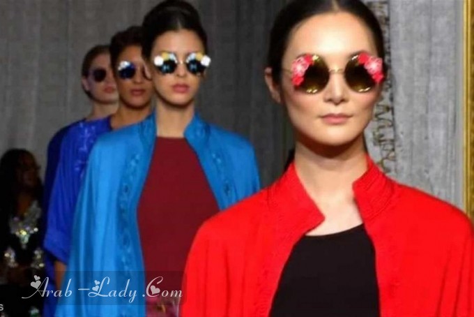 نظارات شمسية آخر موضة من إطلالات عارضات الأزياء بالخليج 2020