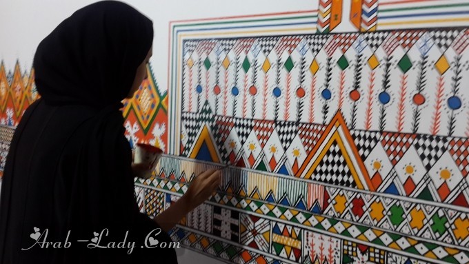 لوحات جداريه فخمه في المنازل السعودية والخليجية كلاسيكي ومودرن