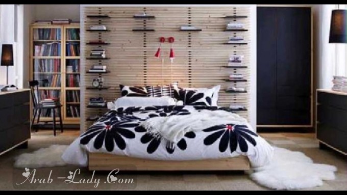 شاهدي أجمل غرف النوم من ايكيا بتصاميم بسيطة وفخمة