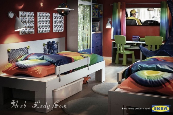 شاهدي أجمل غرف النوم من ايكيا بتصاميم بسيطة وفخمة