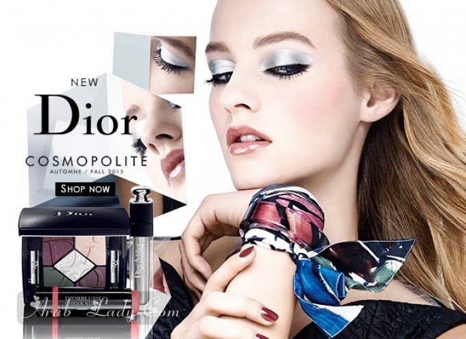 جلسة تصوير خاصة بمجموعة مكياج Holiday من Dior Beauty