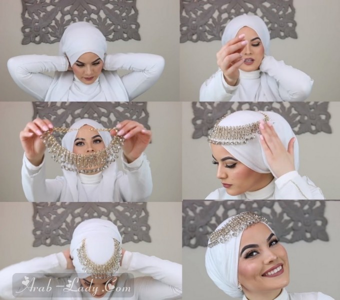 مجموعة جديدة من أحدث موديلات إكسسوارات الحجاب المميزة