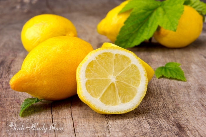 الليمون لتبييض البشرة