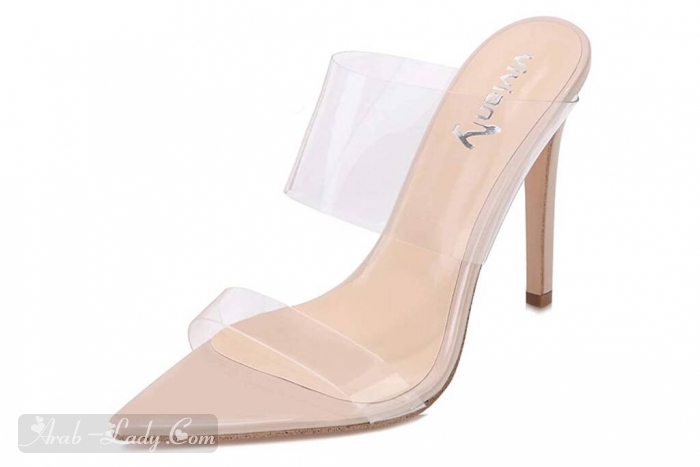 vivianly clear heels