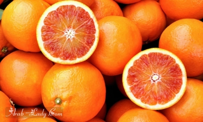 البرتقال لتبييض البشرة