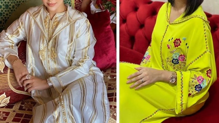 الجلابة المخزانية أناقة راقية وجذابة في كل وقت للمرأة