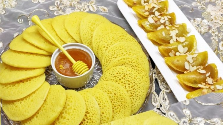 البغرير المغربي أو القطايف بطريقة مبسطة وسهلة في 30 دقيقة