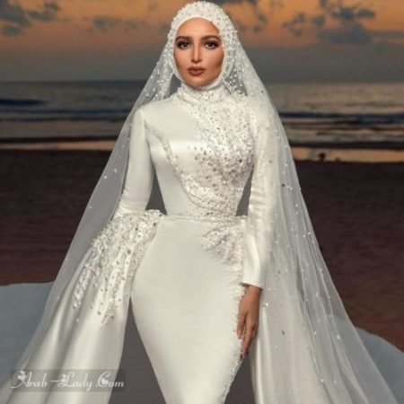 فستان زفاف أسطوري تركي للمحجبات