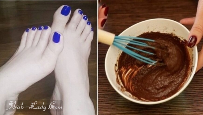 لأقدام ببياض ناصع ؟ هنا تجدين خلطة فوارة ومن قلب المطبخ