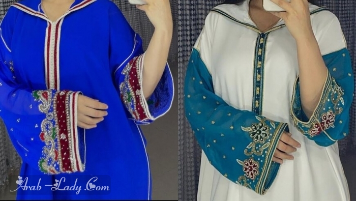 تصاميم راقية من الجلابة المغربية الخفيفة تناسبك سيدتي في إطلالاتك