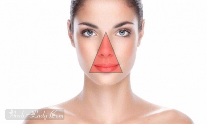 ما هو مثلث الخطر في الوجه