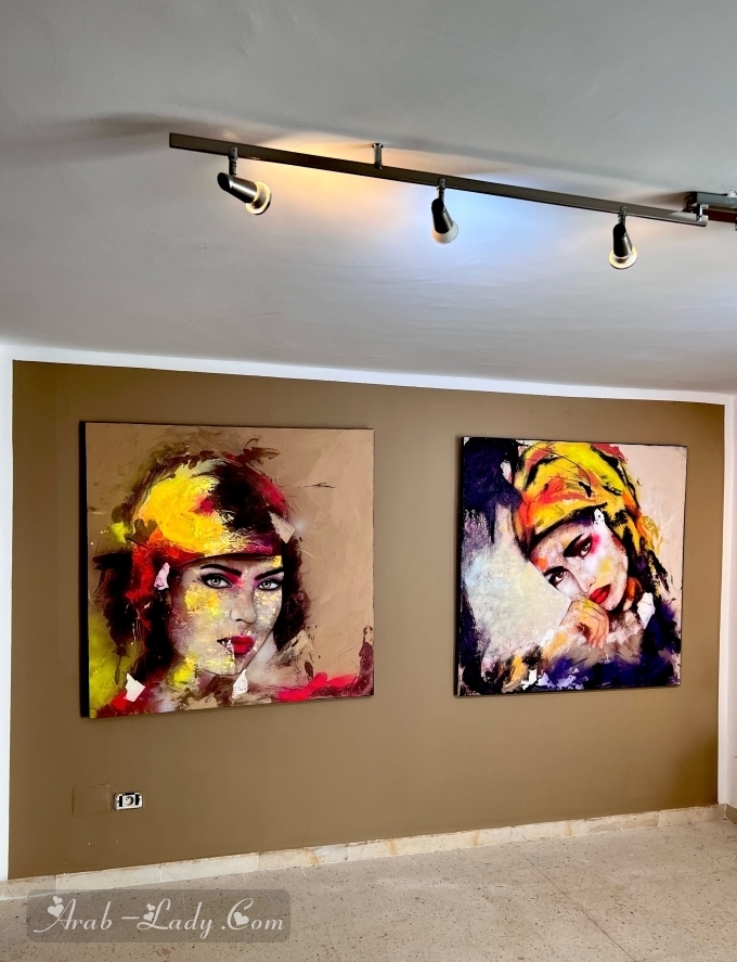 سناء هيشري: أنا مُناضلة بألواني لإيصال رسالة فنّيّة للعالم