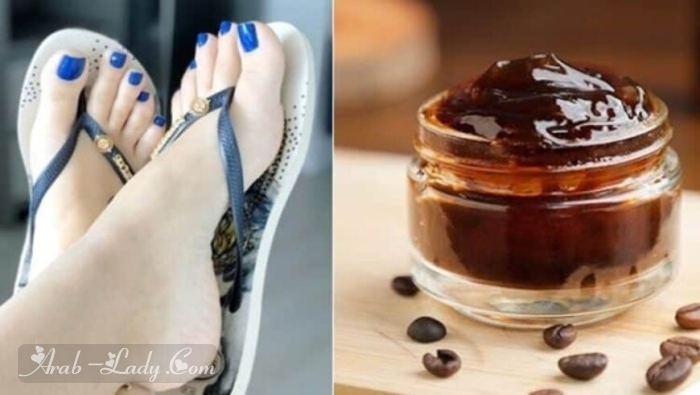 خلطة مذهلة وسريعة في تبييض وتفتيح وتنعيم الأقدام