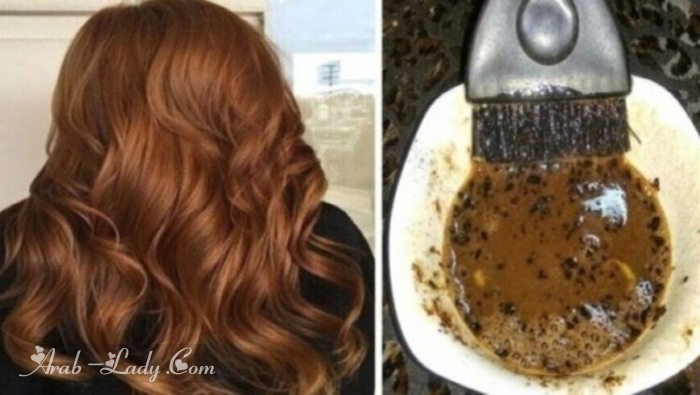 صبغة طبيعية من قلب المطبخ لشعر بني فاتح ولامع دون كيماويات