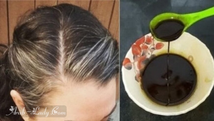 زيت طبيعي معجزة في إخفاء شيب الشعر وإعادة اللون الأصلي للشعر