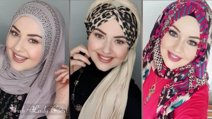 الجديد في لفات الحجاب الجذابة تزيدك أناقة وتمنح إطلالتك نعومة