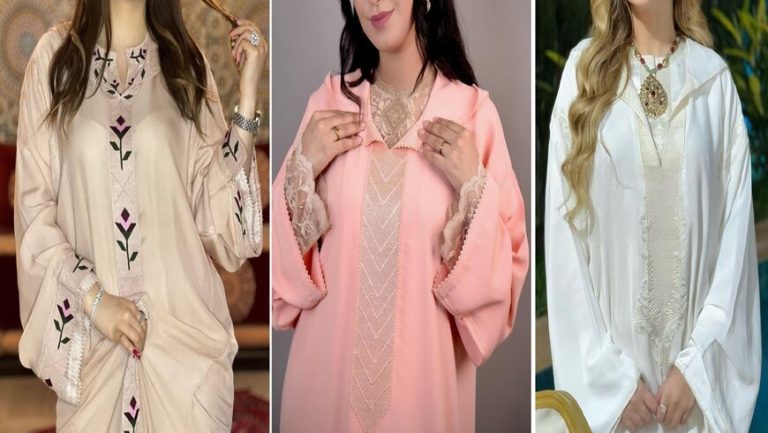 تصاميم الجلابة المغربية الجديدة الأناقة التقليدية التي تبحثين عنها
